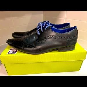 Mens Ted Baker - Black Dress Shoes - Size 12